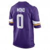 Herren Minnesota Vikings Trikot Kellen Mond 0 Nike Lila 2021 NFL Draft
